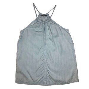 Tart Keyhole Halter Tank Top 100% Tencel Sz Sm